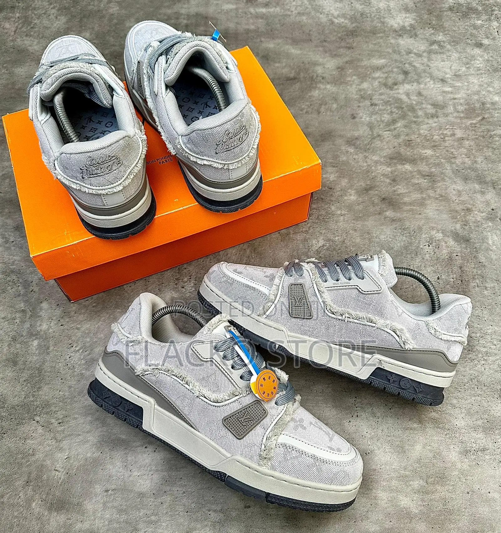 Original Louis Vuitton Skate Trainer Fl24 Sneakers