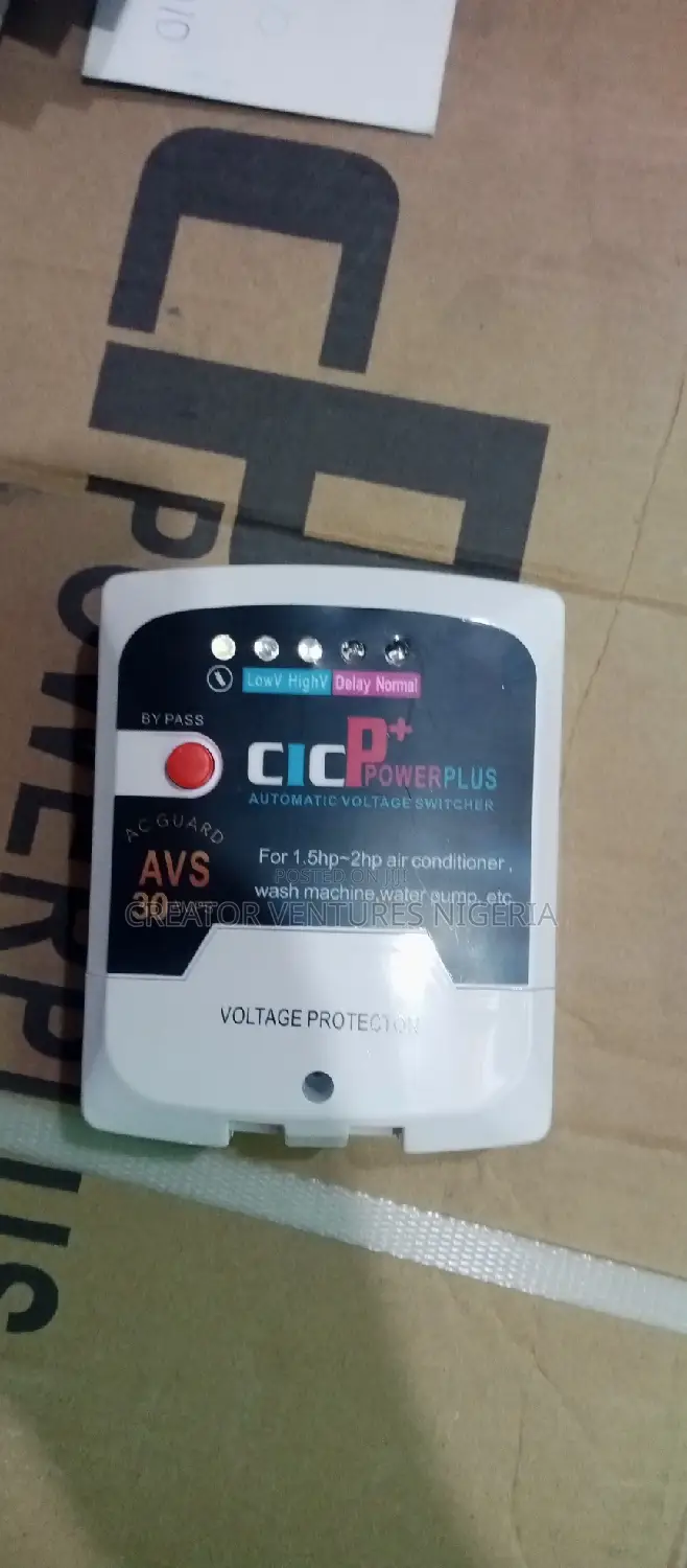 Automatic Voltage Switch Guide ,30 Amps,For Ac, Heavy Equips