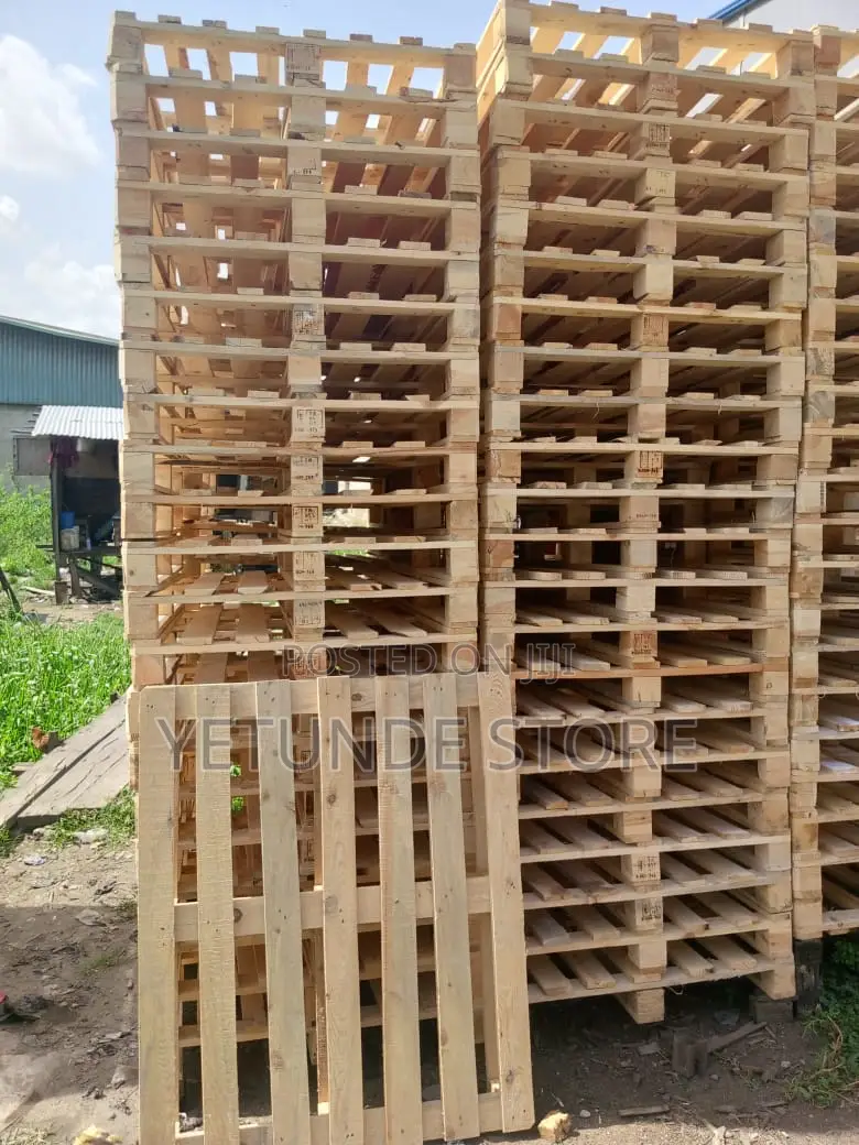 Termites Free Storage Wooden Pallets 1200*1000*150mm