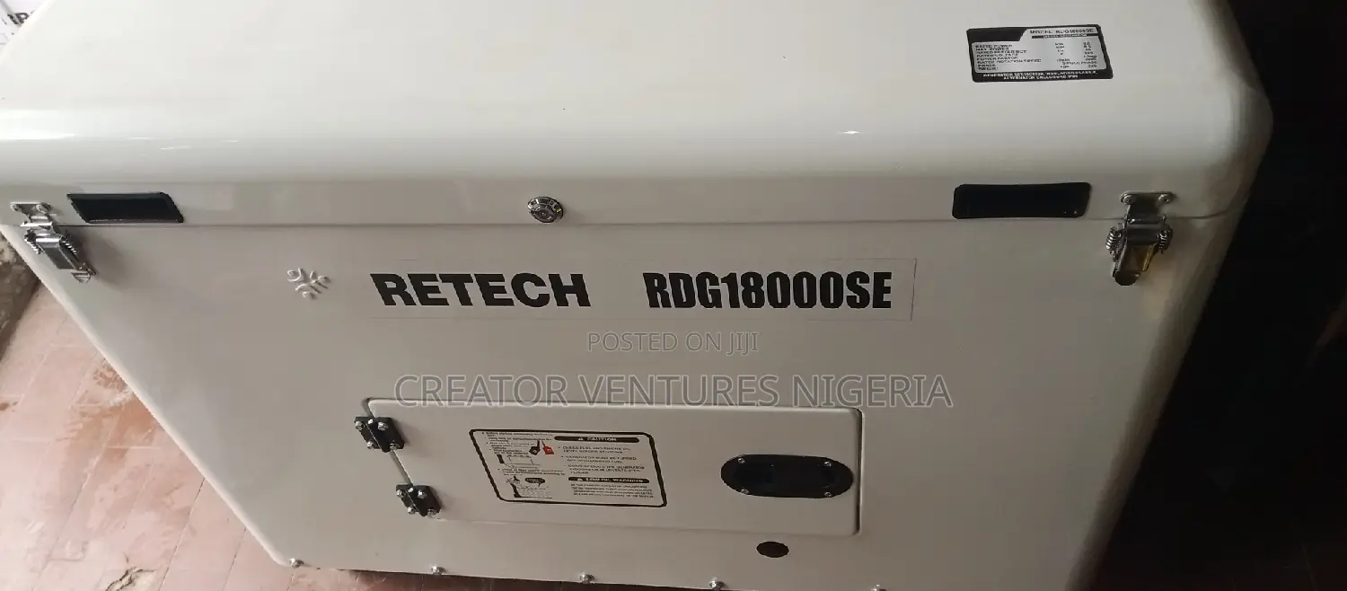 Retech 8.5kw Sound Proof DIESEL Generator, Fully Copper