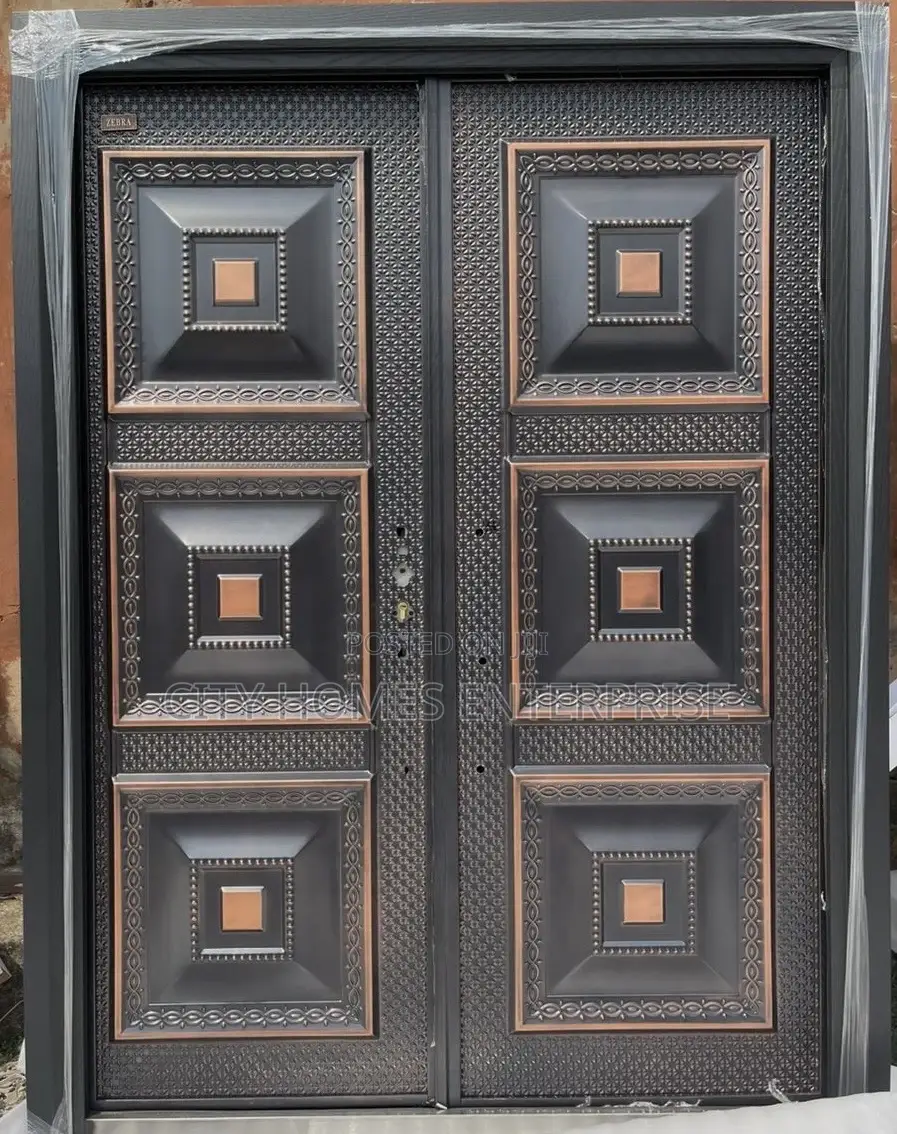 Copper Cast Security 5feet Door Antirust Double Pan. National Delivery