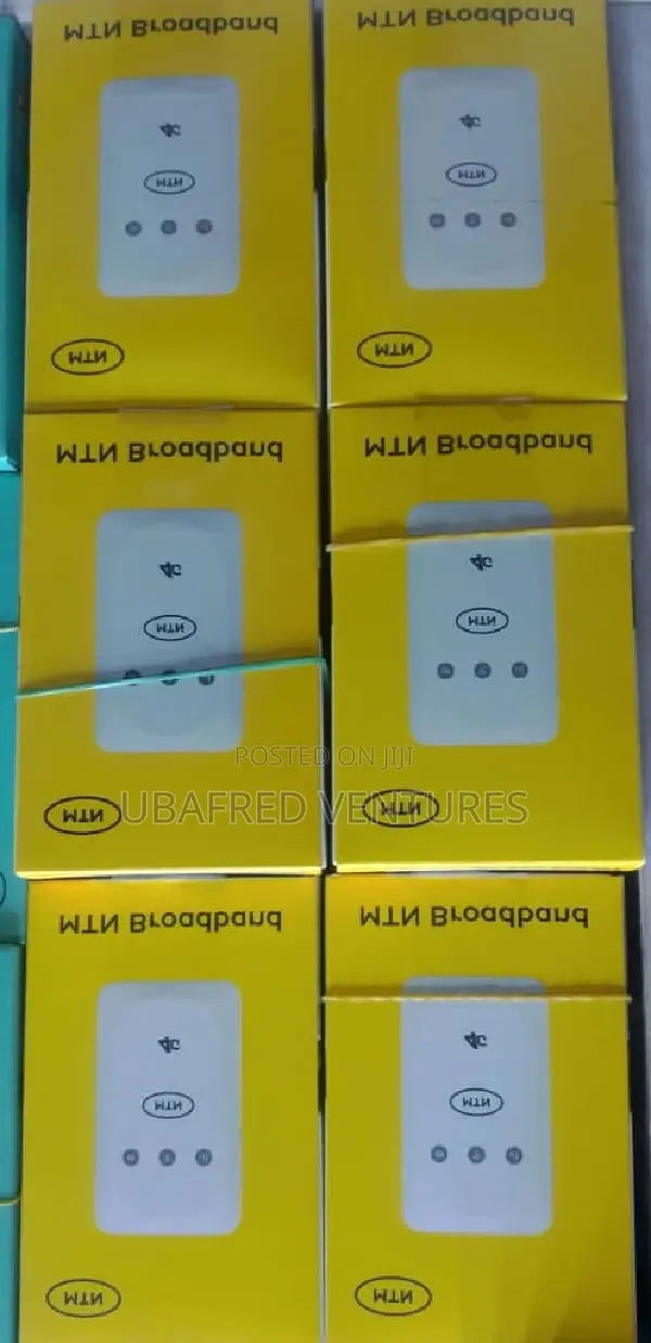MTN ZTE 4G LTE Mobile Mifi Hotspot With 30gig Bonus Data Sim