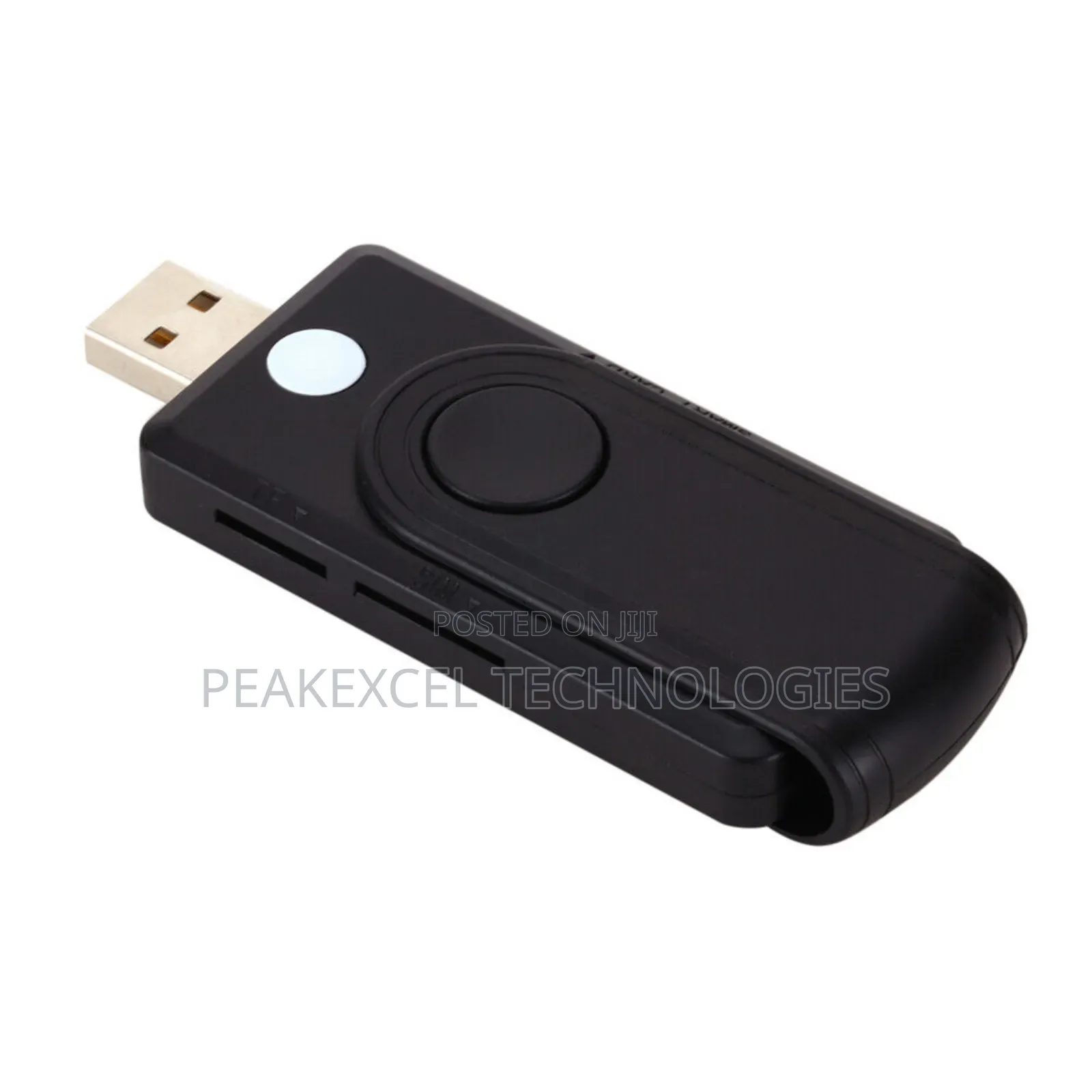DOD Military CAC USB Smart Chip Card Reader For Windows, MAC