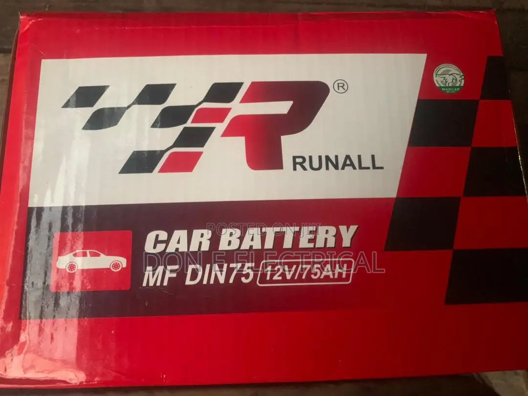 Runall Care Battery 12v75ah Original