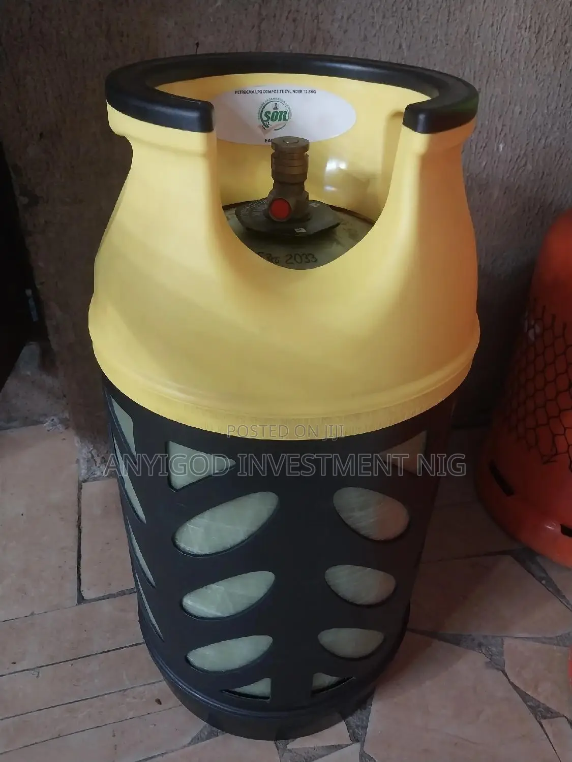 Fibre Gas Cylinder Transparent 12.5kg