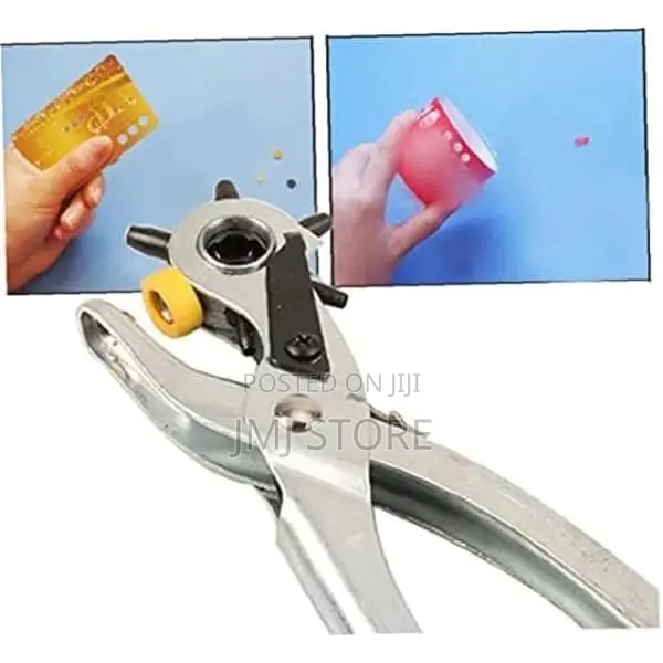 Leather Hole Punch Grommet Setting Tool Kit - 3pieces