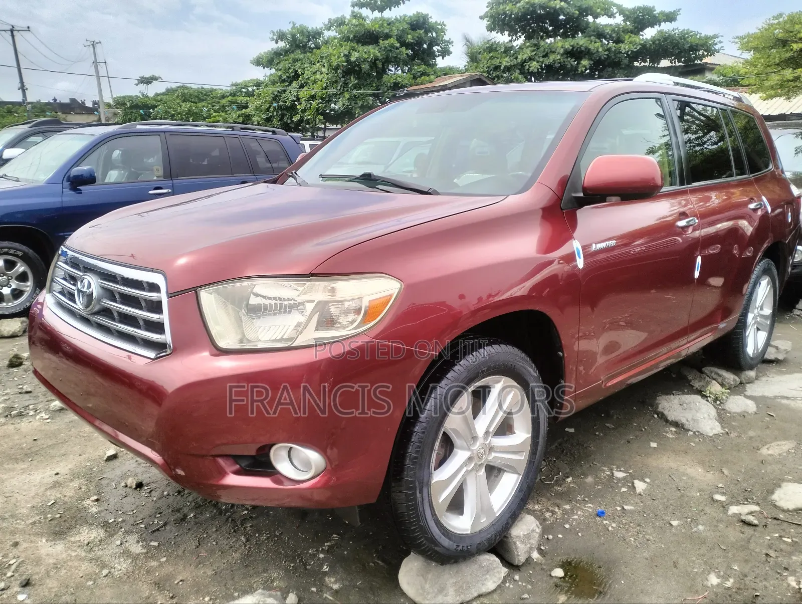 Toyota Highlander 2008 Red
