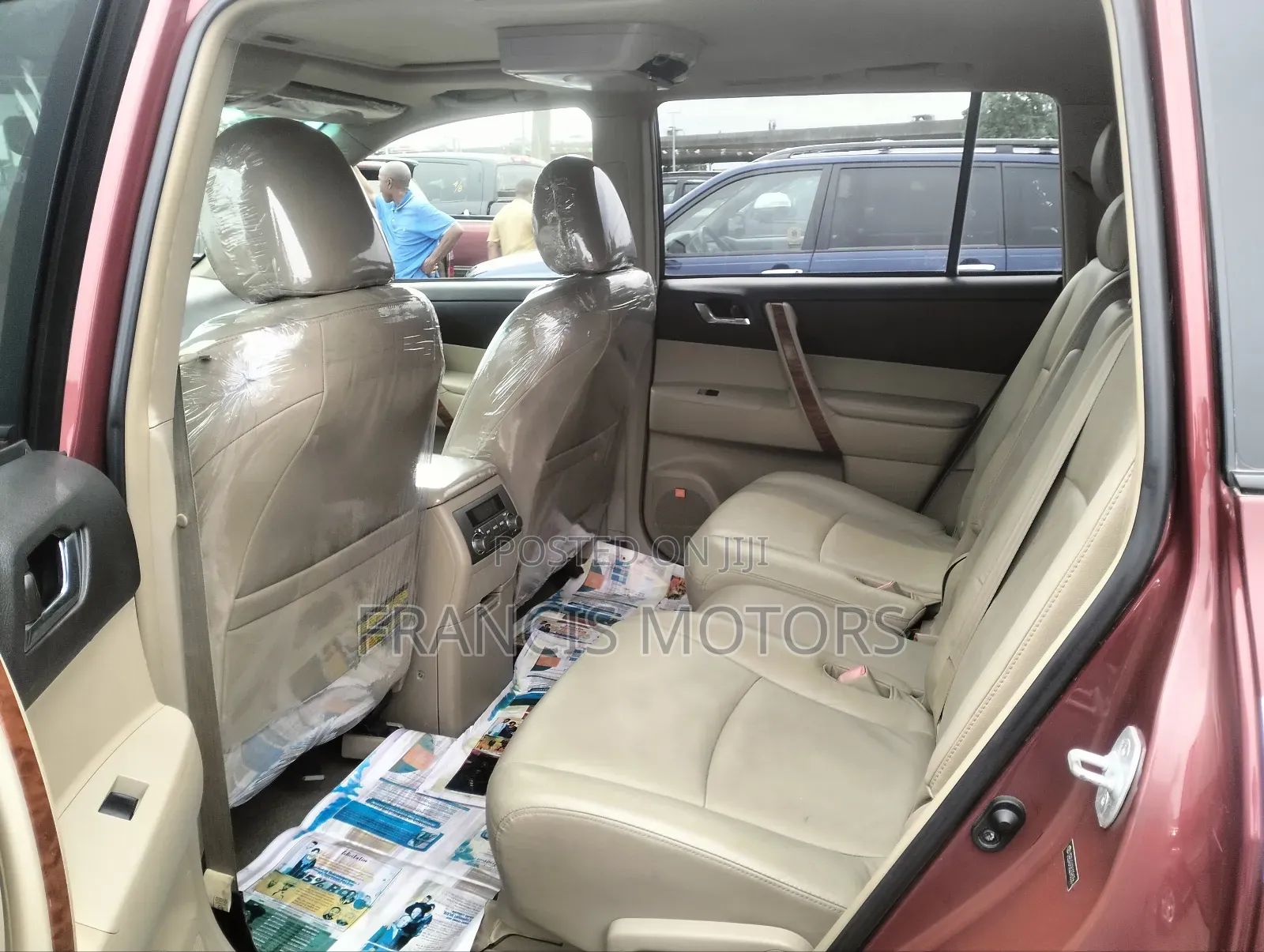 Toyota Highlander 2008 Red
