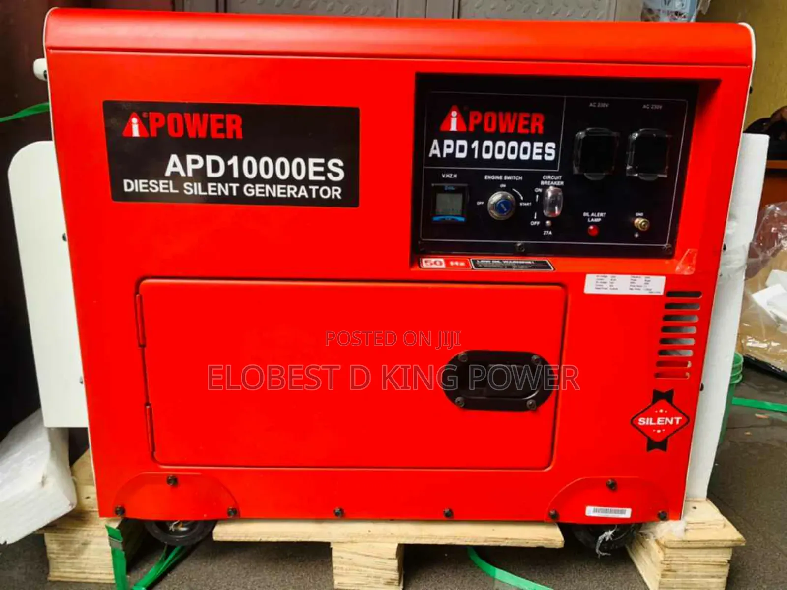 10KVA Ipower Diesel Soundproof Generator