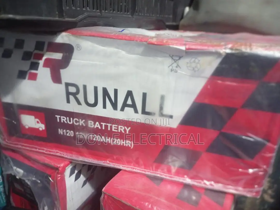 Runall Truck Battery 12v120ah Original