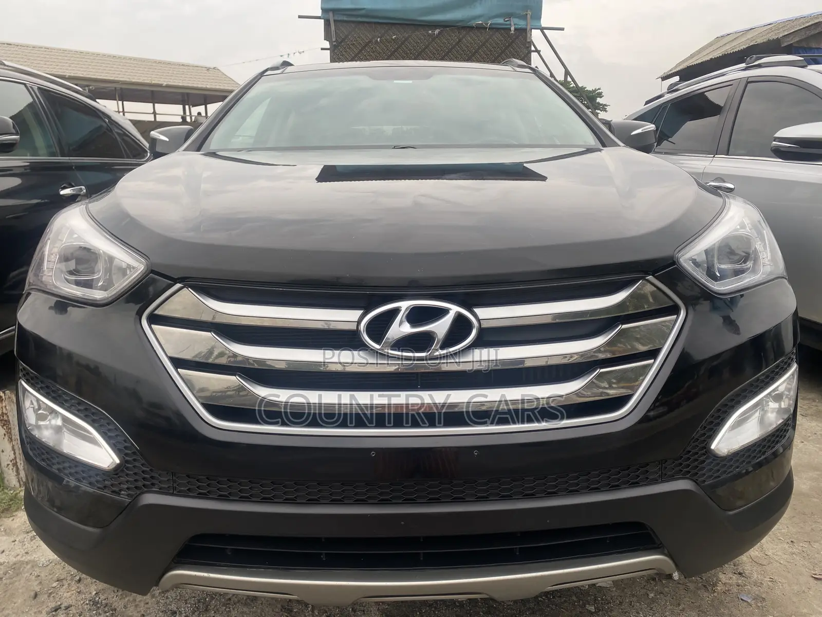Hyundai Santa Fe SE AWD 2016 Black