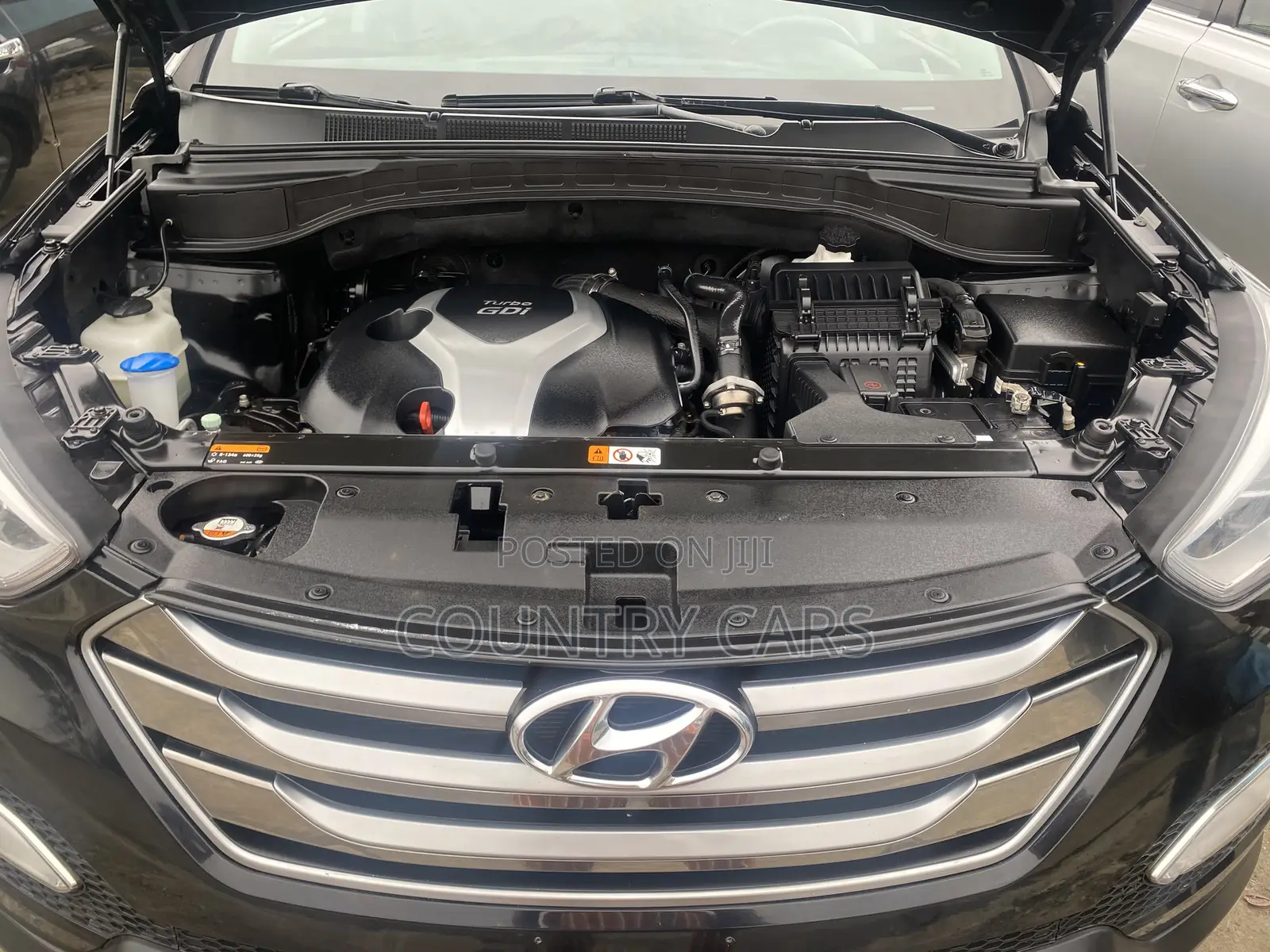 Hyundai Santa Fe SE AWD 2016 Black