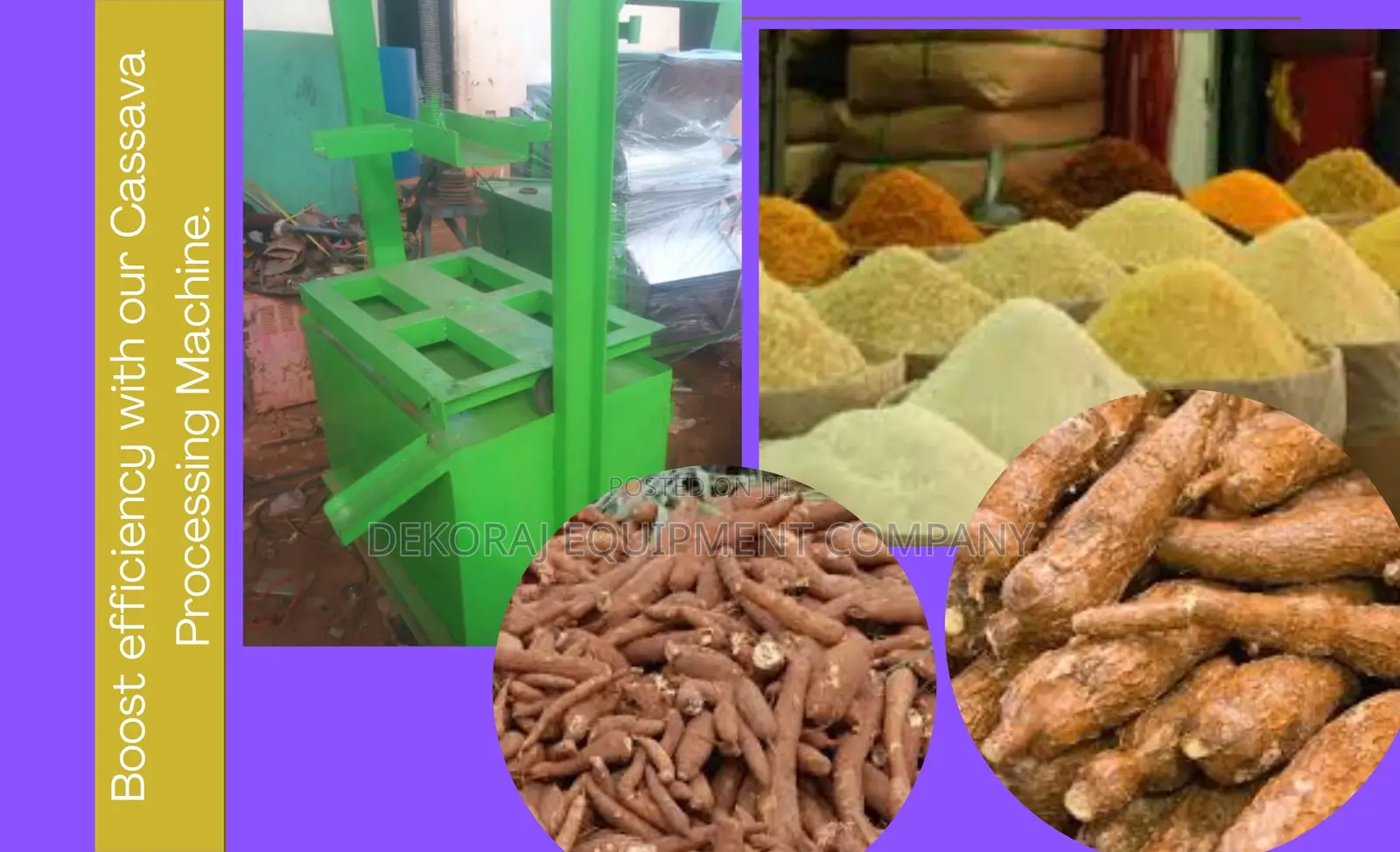 Produce More Garri With Our 200kg/Hr Garri Processing Machin