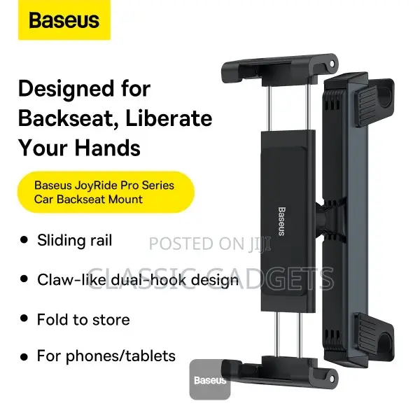 Baseus Joyride Pro Series Car Backseat Tablet Mount