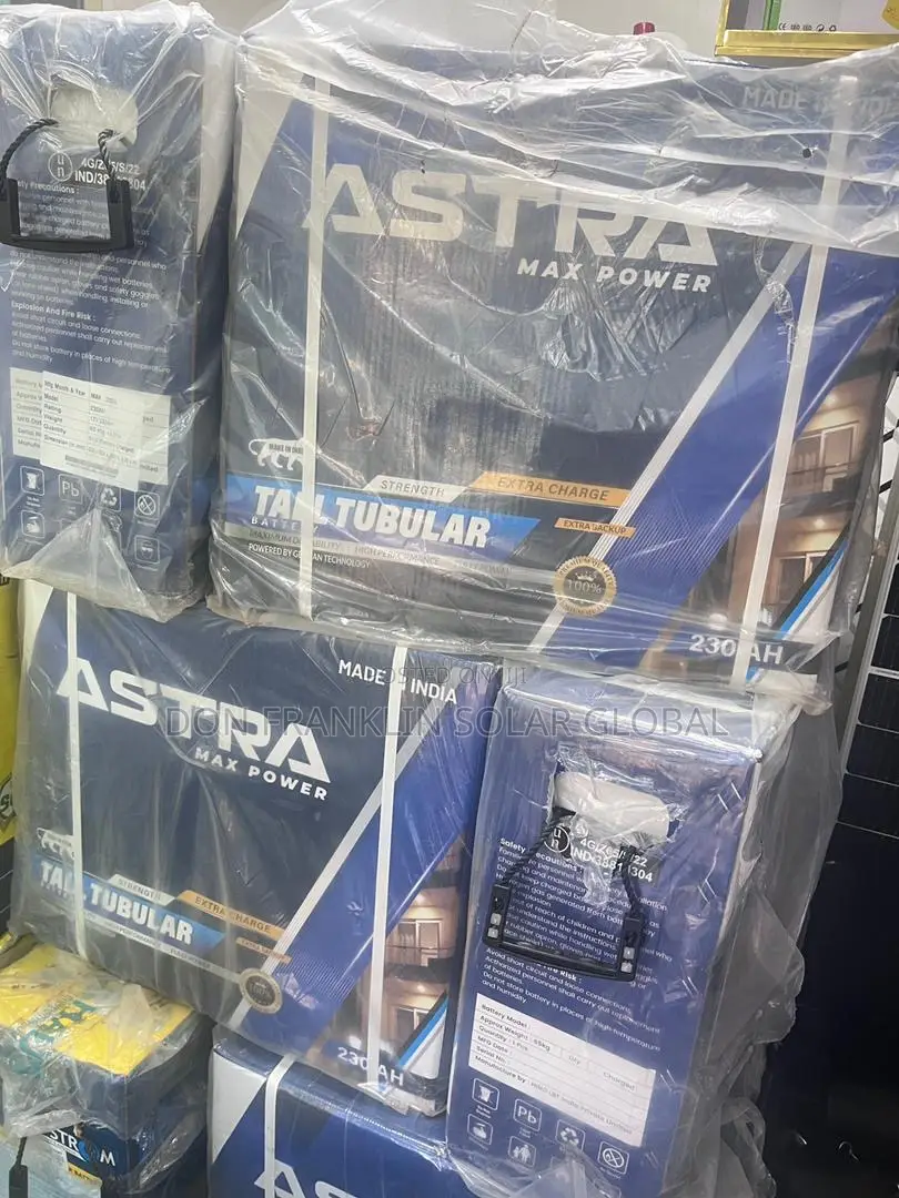 220ah Astra Max Power Tubular Battery