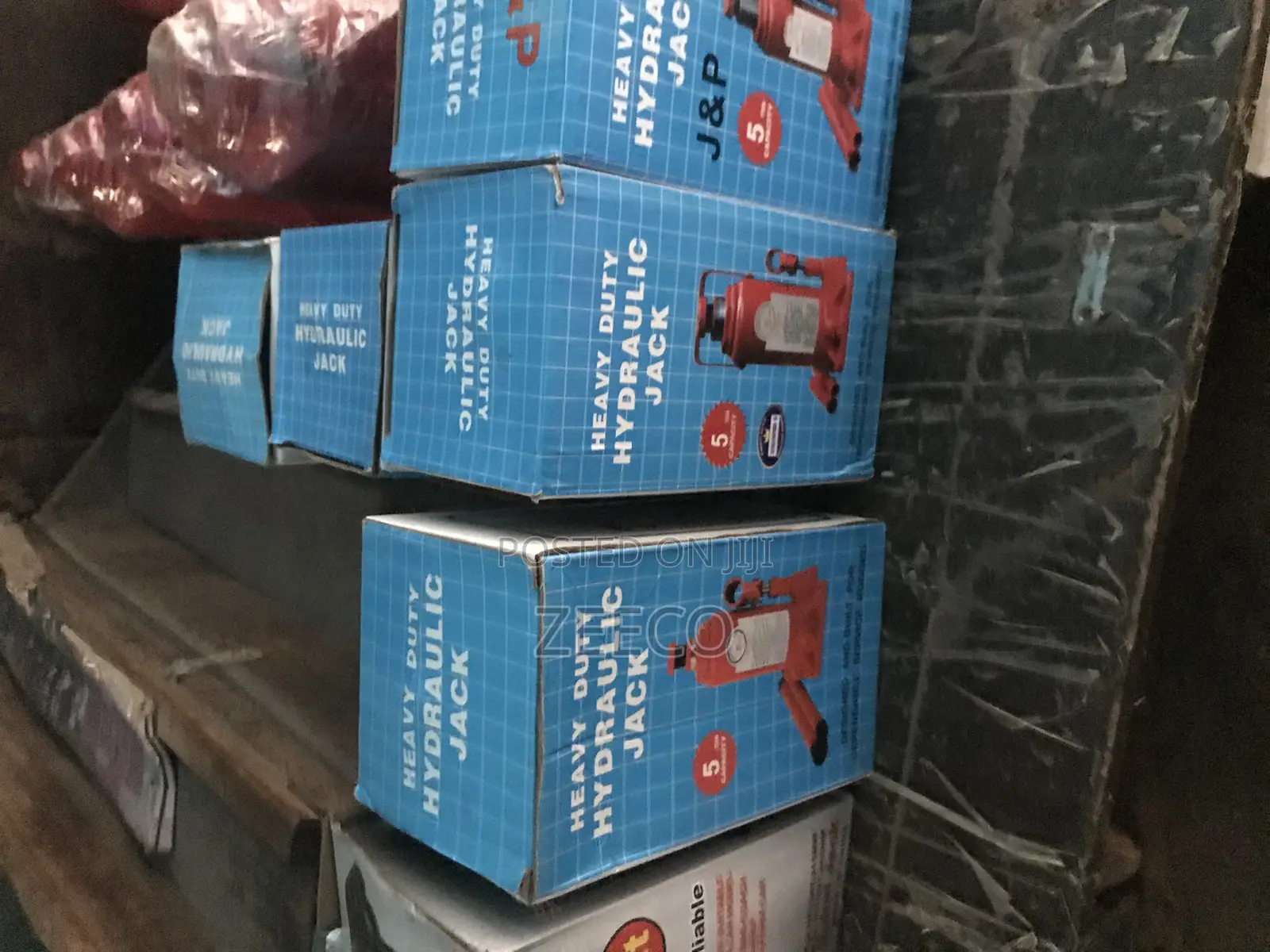Heavy Duty Hydraulic Motor Jack 5tons