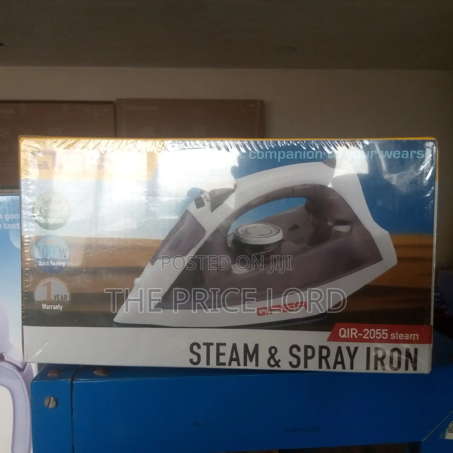 Qasa Steam and Spray Iron Qir-2055
