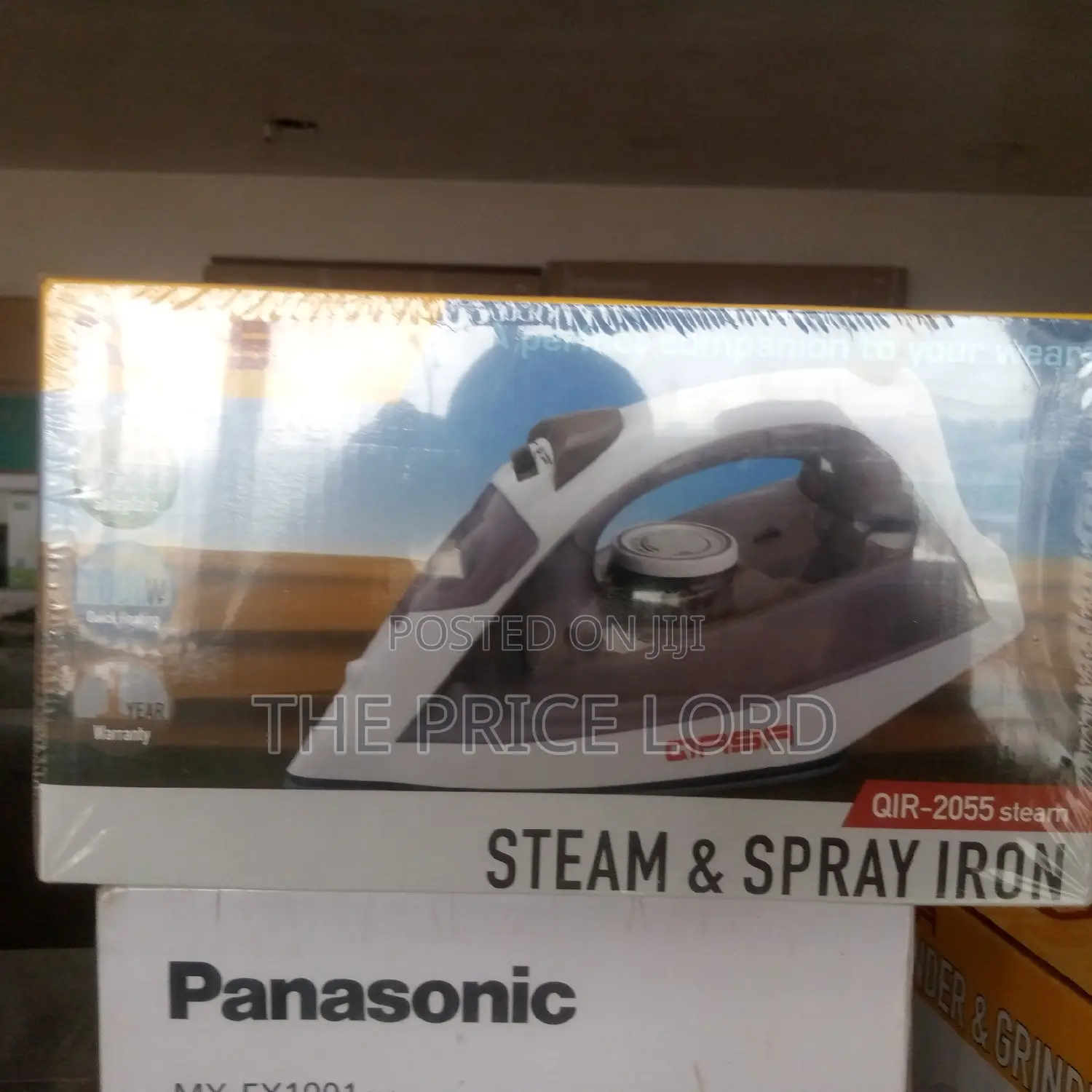 Qasa Steam and Spray Iron Qir-2055