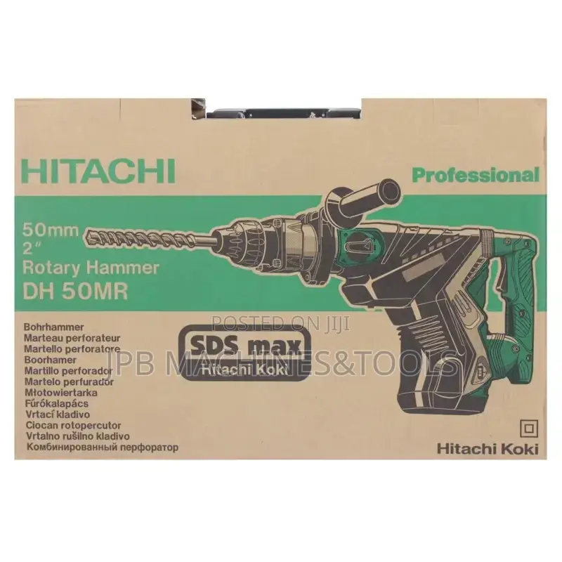 Hitachi 50mm Rotary Hammer HD50MR 1400watts
