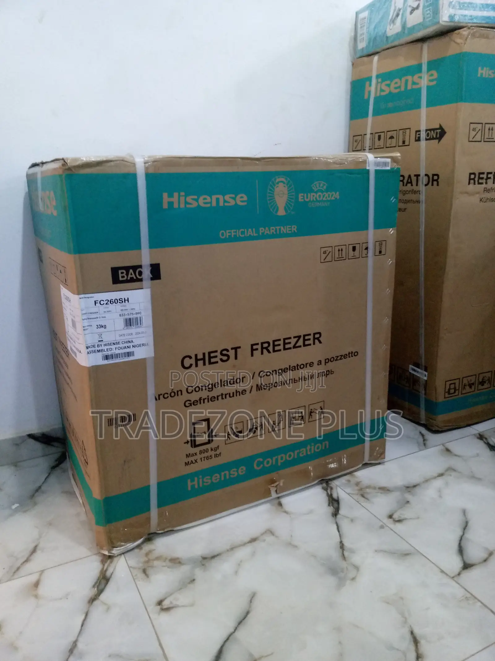 Brand New Deep Chest Freezer Hisense