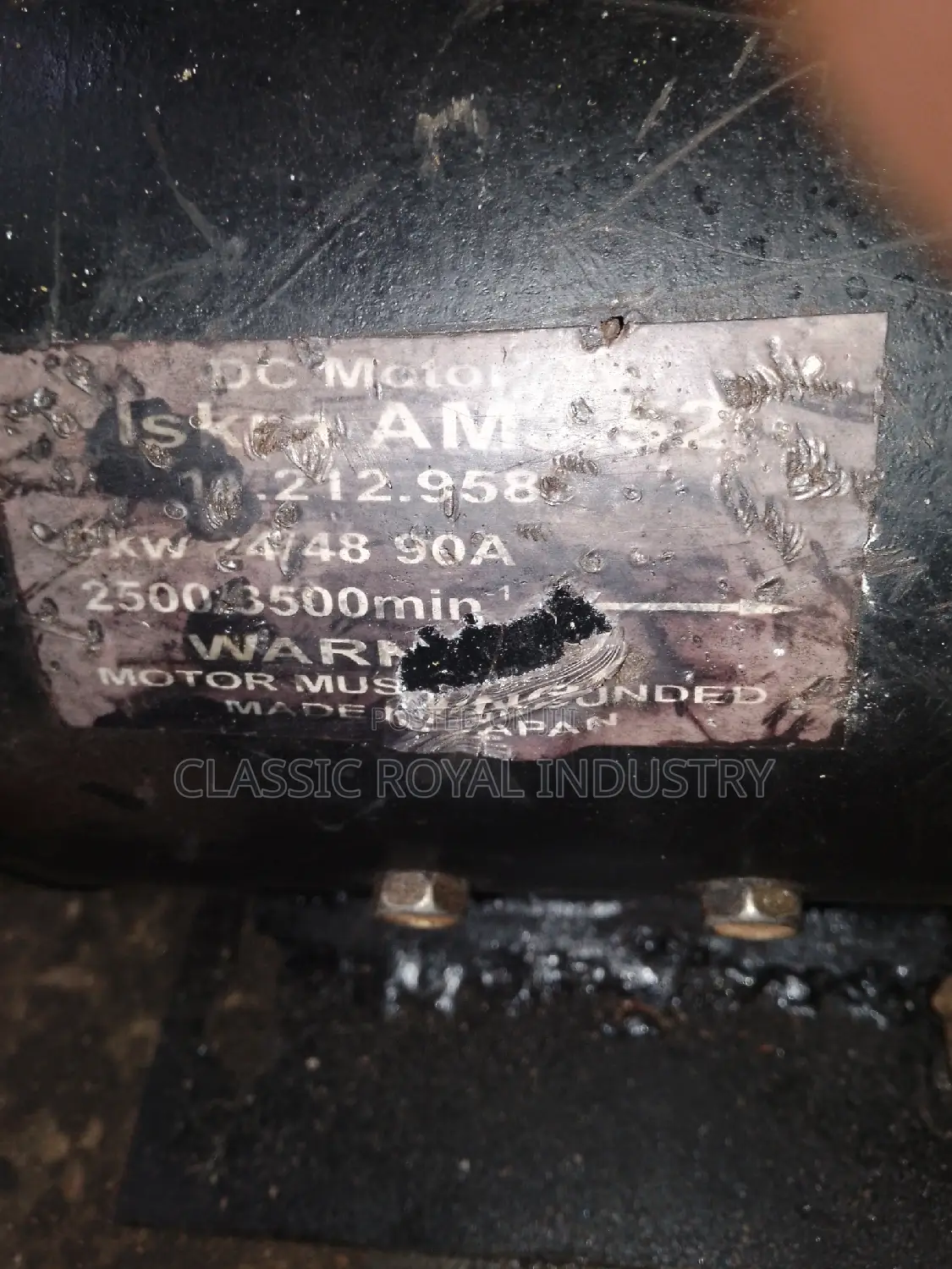 DC Motor Europe Used