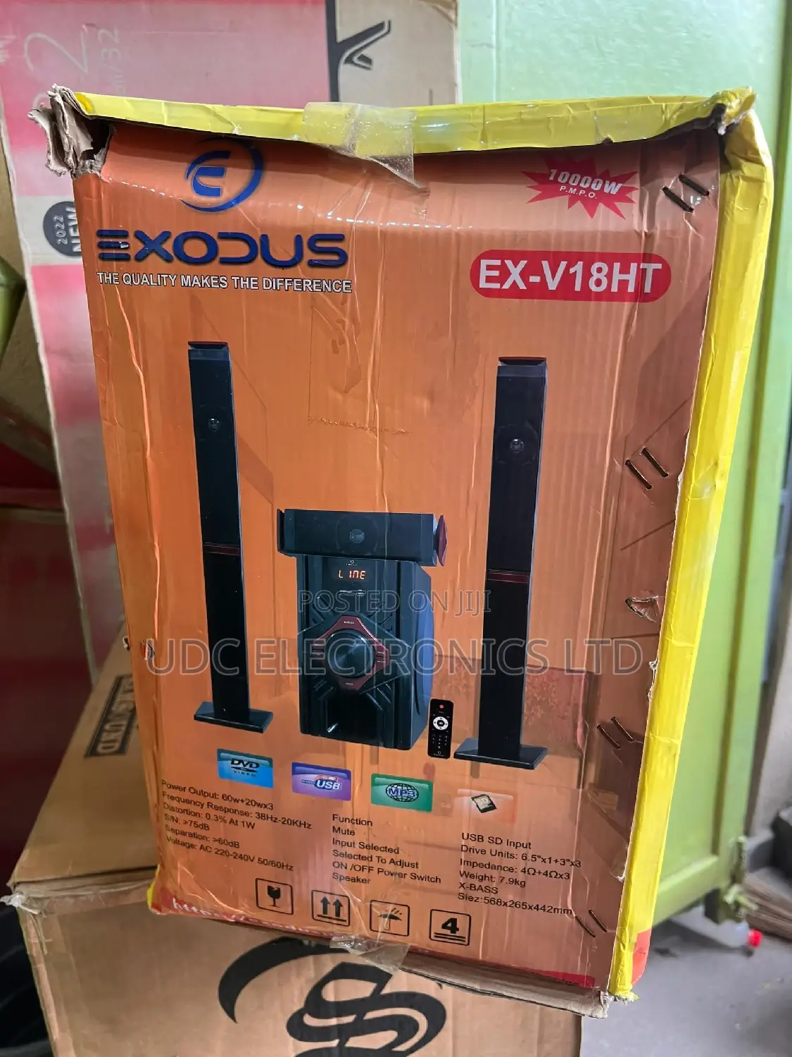 Exodus Mega Bass Sound System