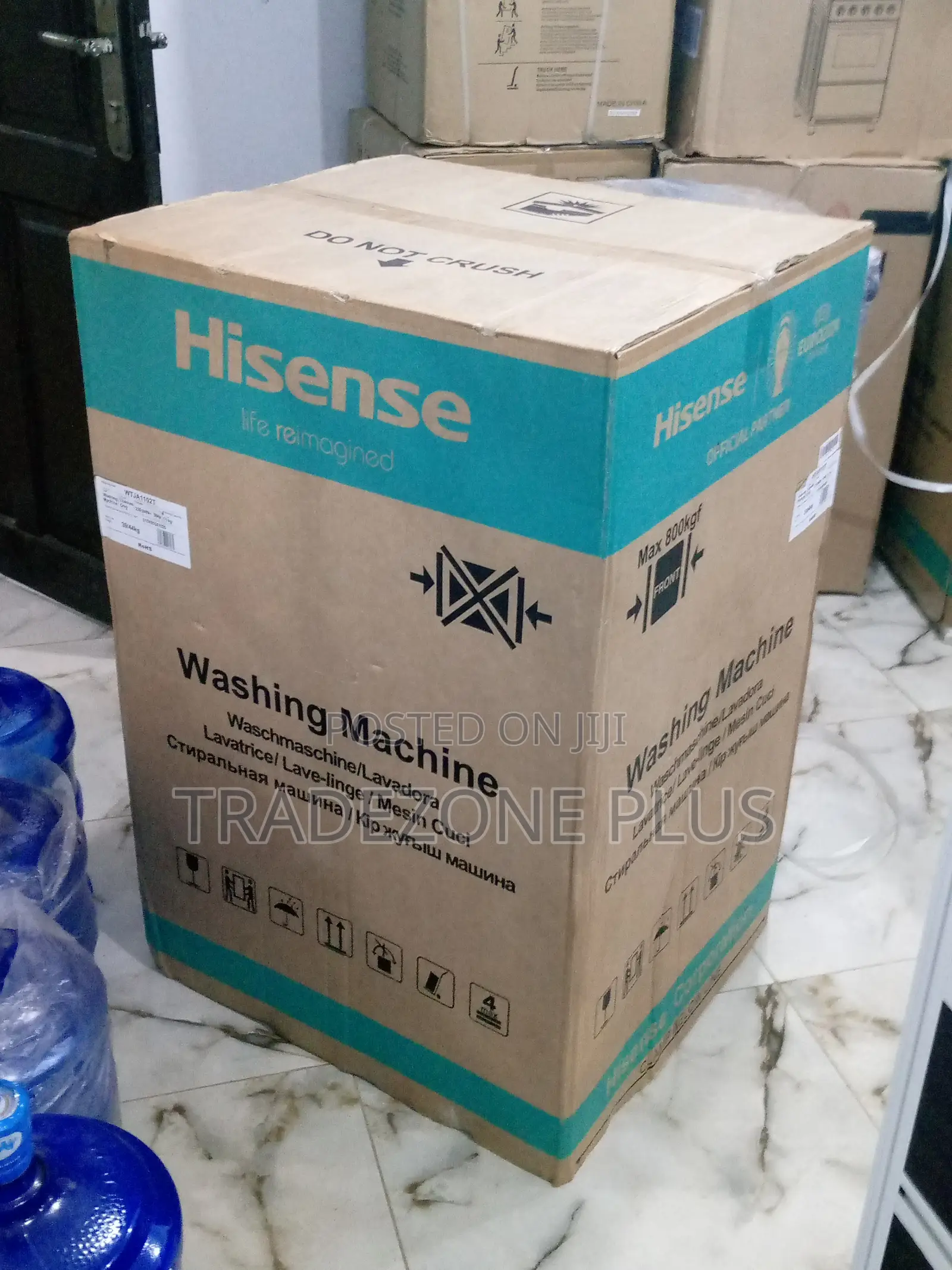 10.5kg Hisense Washing Machine Wtja1102t