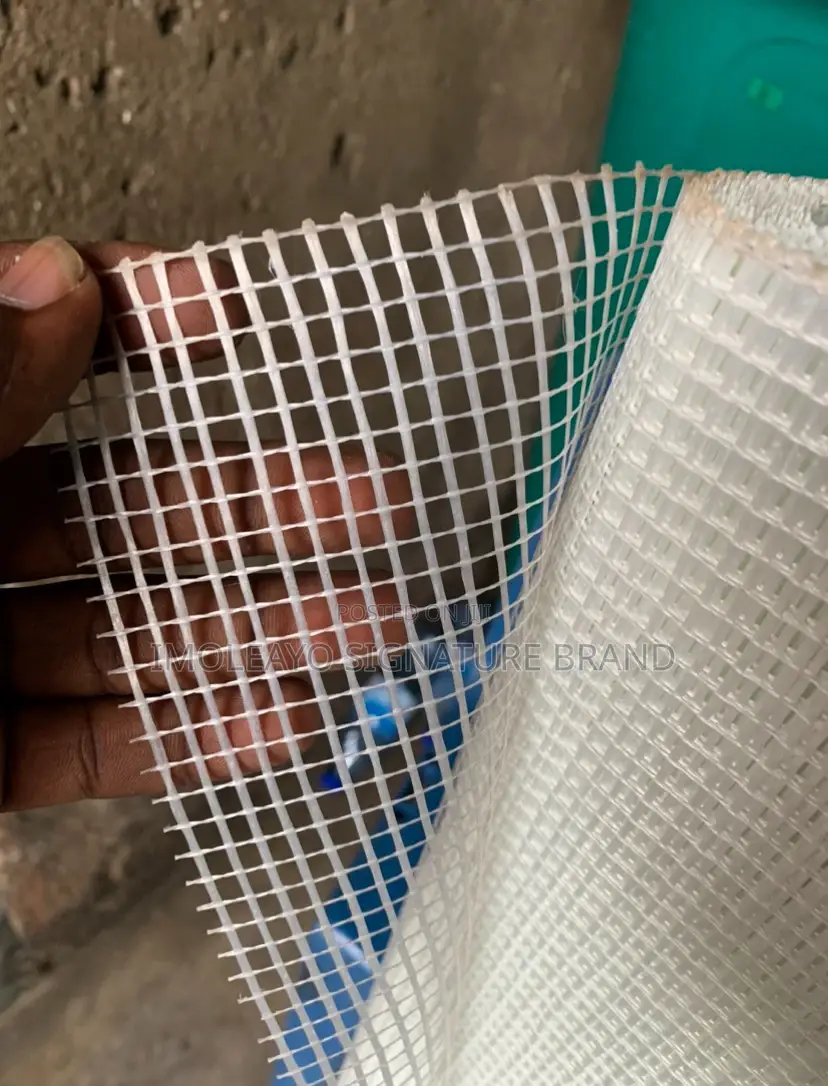 White Fiber Glass Mesh Wire
