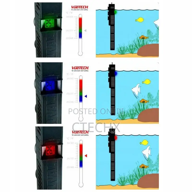 Aquarium Advanced Digital Heater Water Temperature Display