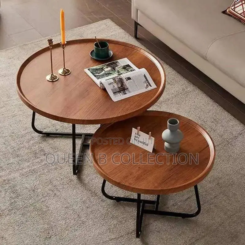 Two Pieces Marble Center Table
