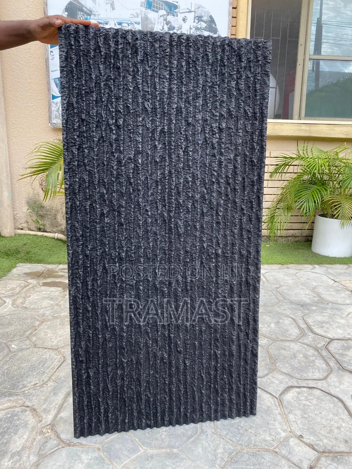 Black 3D Wall Panel