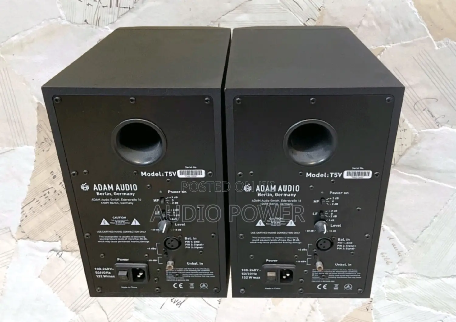 Adam Audio T5v Studio Monitor Speakers
