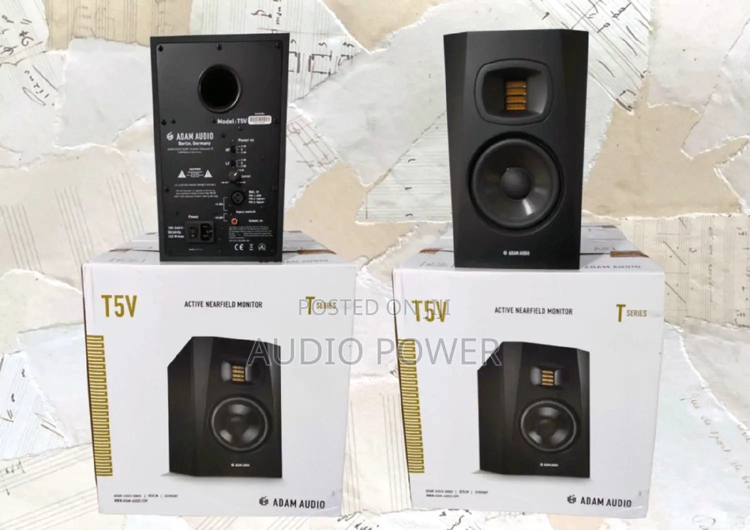 Adam Audio T5v Studio Monitor Speakers