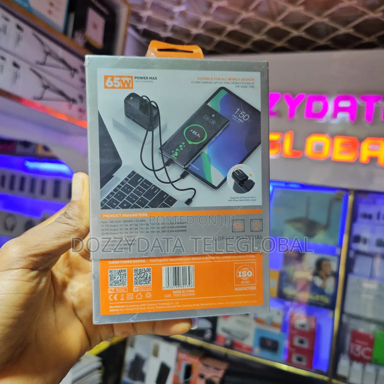 LDNIO 65W Q367 Gan Super Fast Charger - 65W - Q367