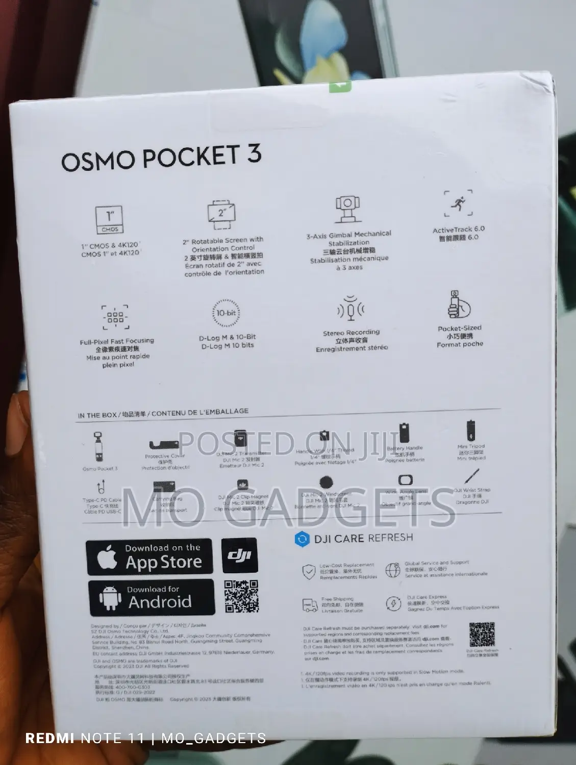 Osmo Pocket 3 Creator Combo Gimbal Stablizer