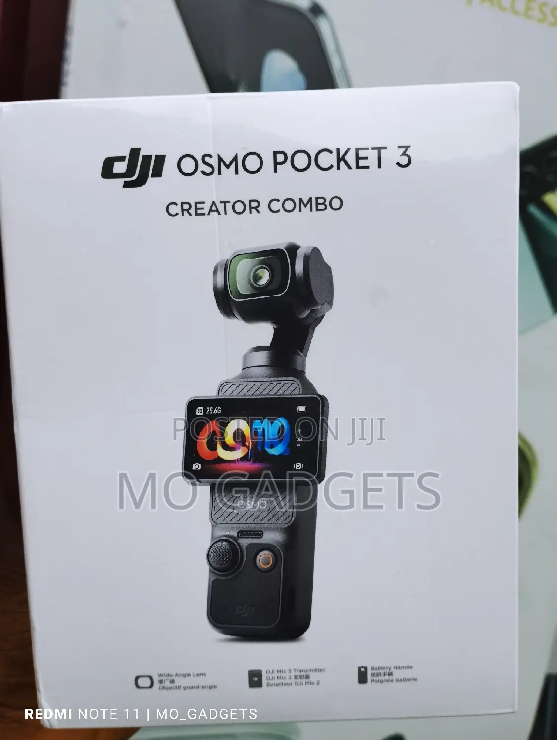 Osmo Pocket 3 Creator Combo Gimbal Stablizer