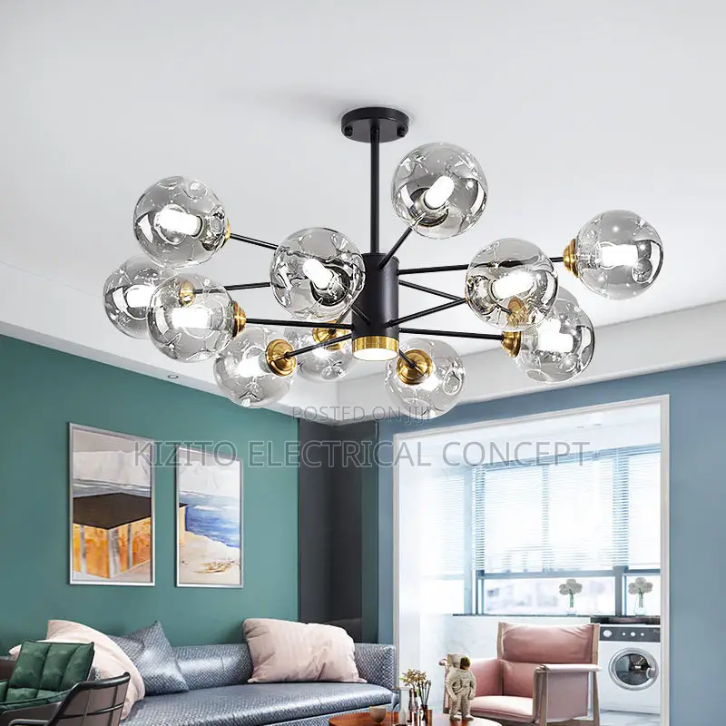 Nordic Glass Ball Ceiling Pendant Light