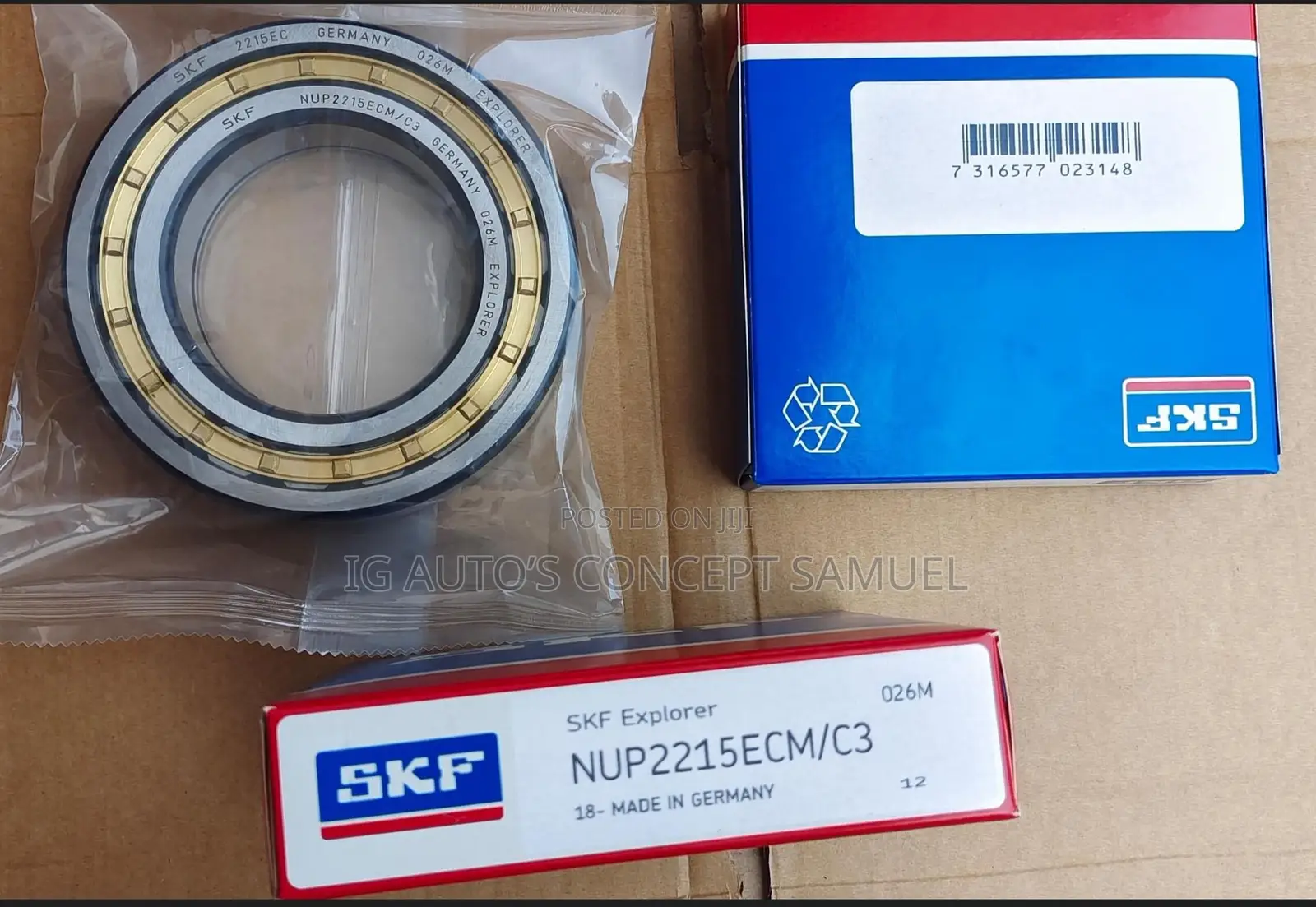 Original SKF Bearing Available NUP2215ECM/C3