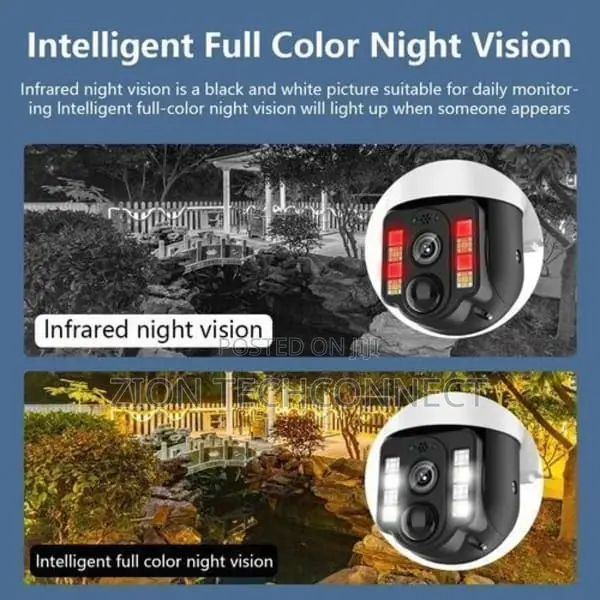 4g Solar PTZ Double Outdoor Camera