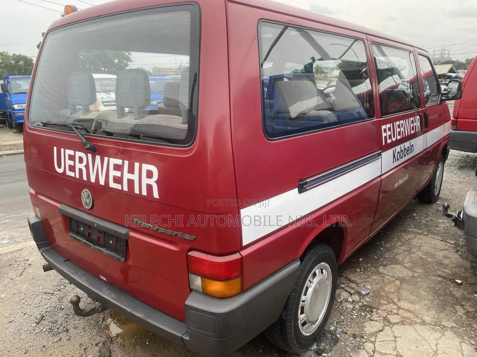 Volkswagen Transporter 2002 Red