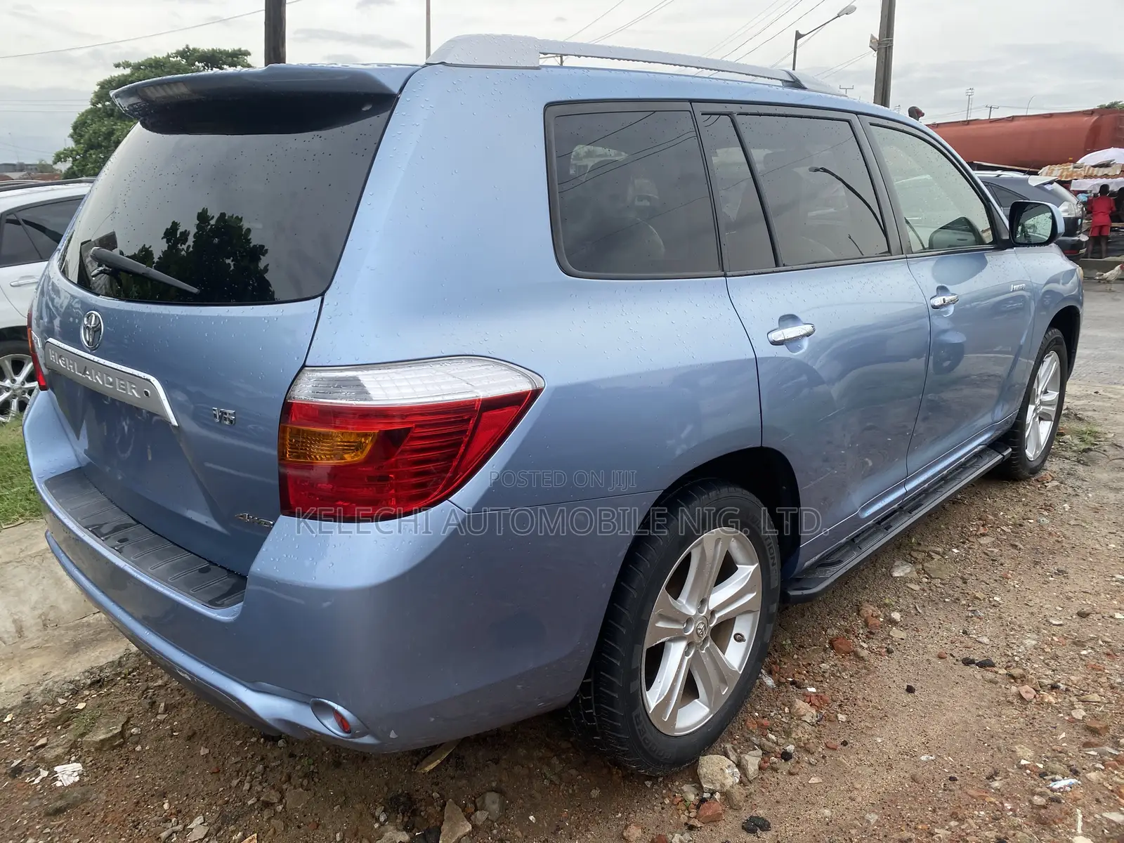 Toyota Highlander Limited 2008 Blue