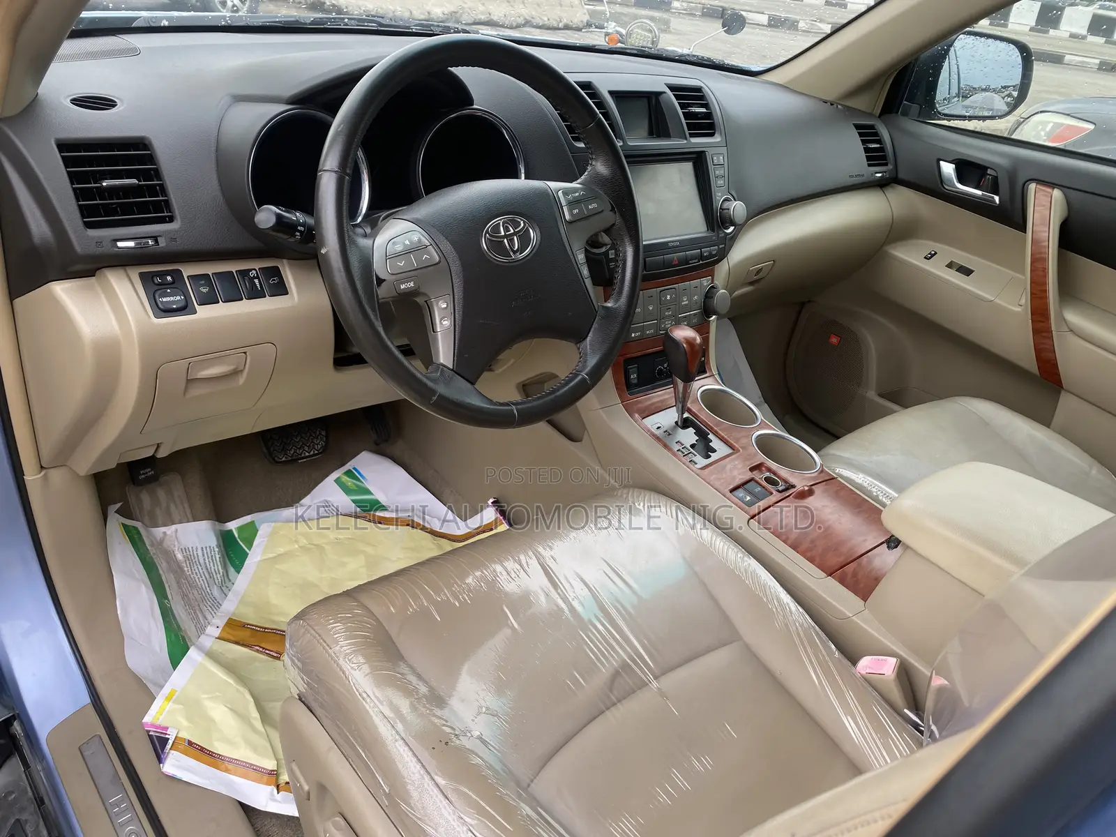 Toyota Highlander Limited 2008 Blue