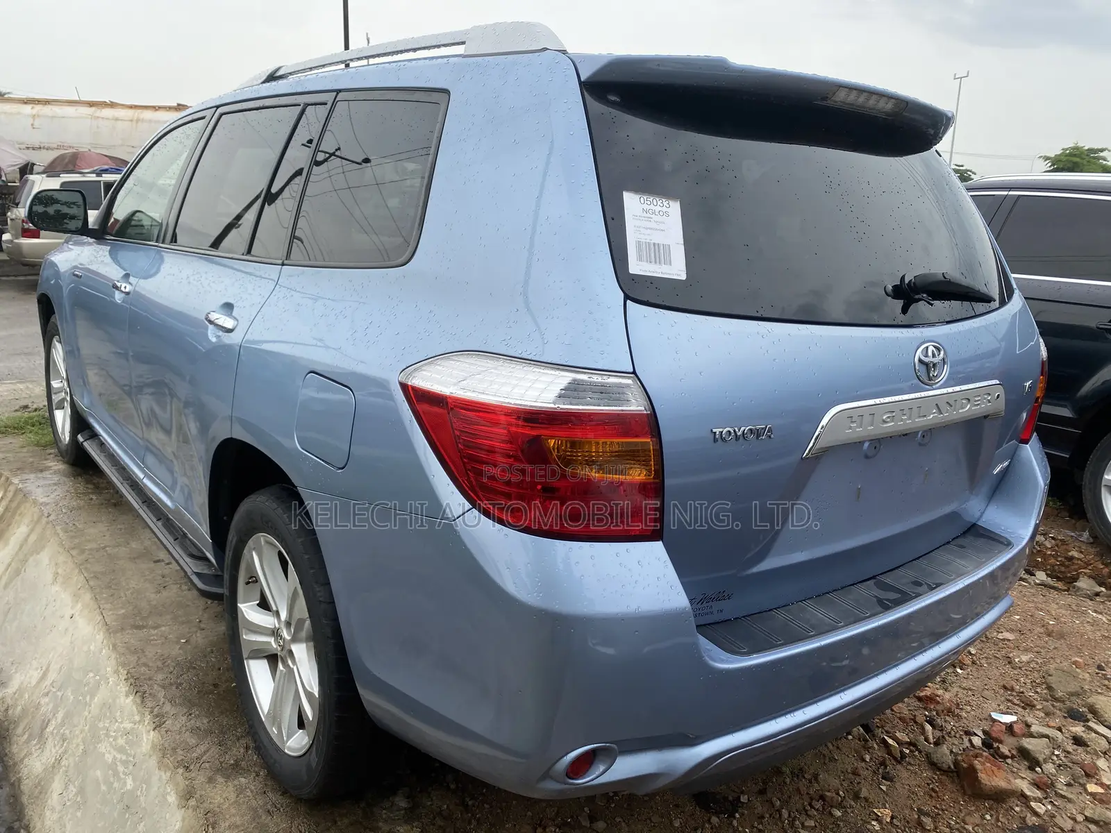Toyota Highlander Limited 2008 Blue