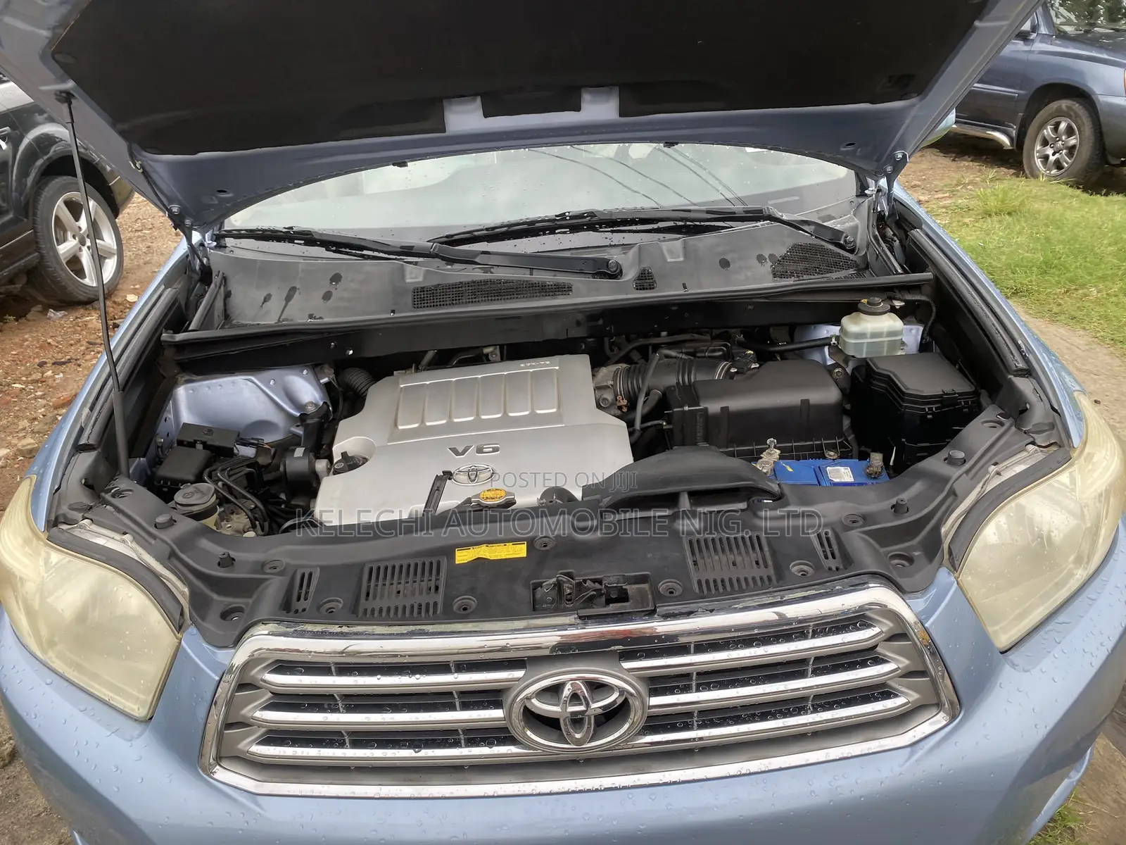 Toyota Highlander Limited 2008 Blue