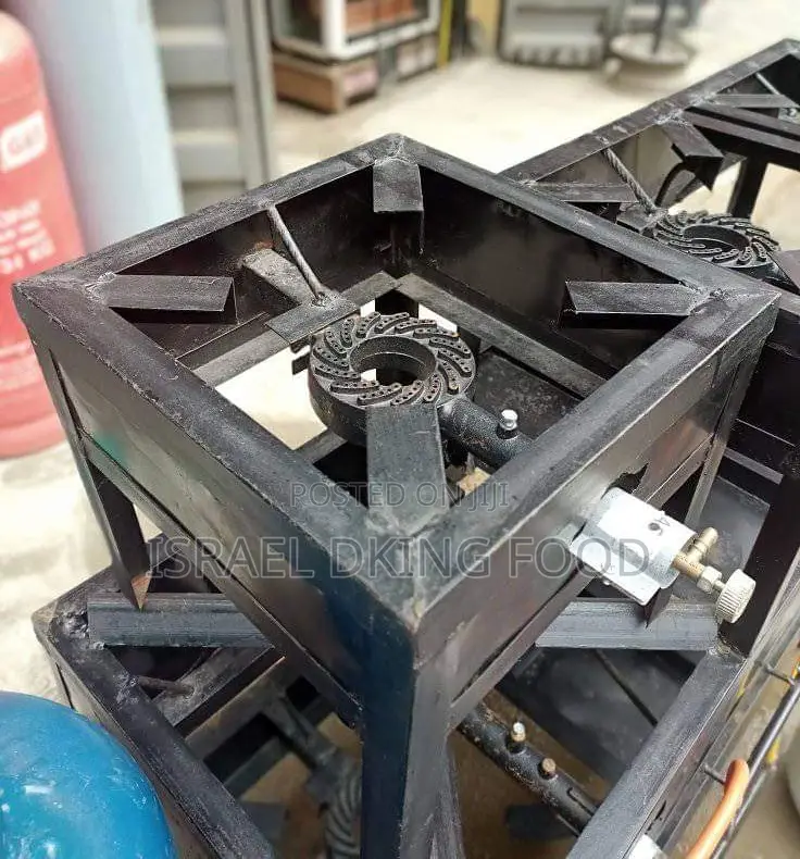 Bigpot Industrial Fabricated Single Burner Strong Gascooker