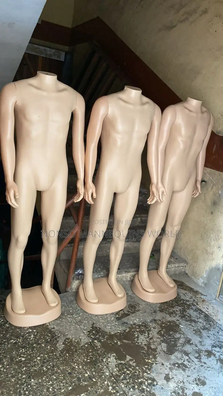 Plastic Headless Male Display Mannequin