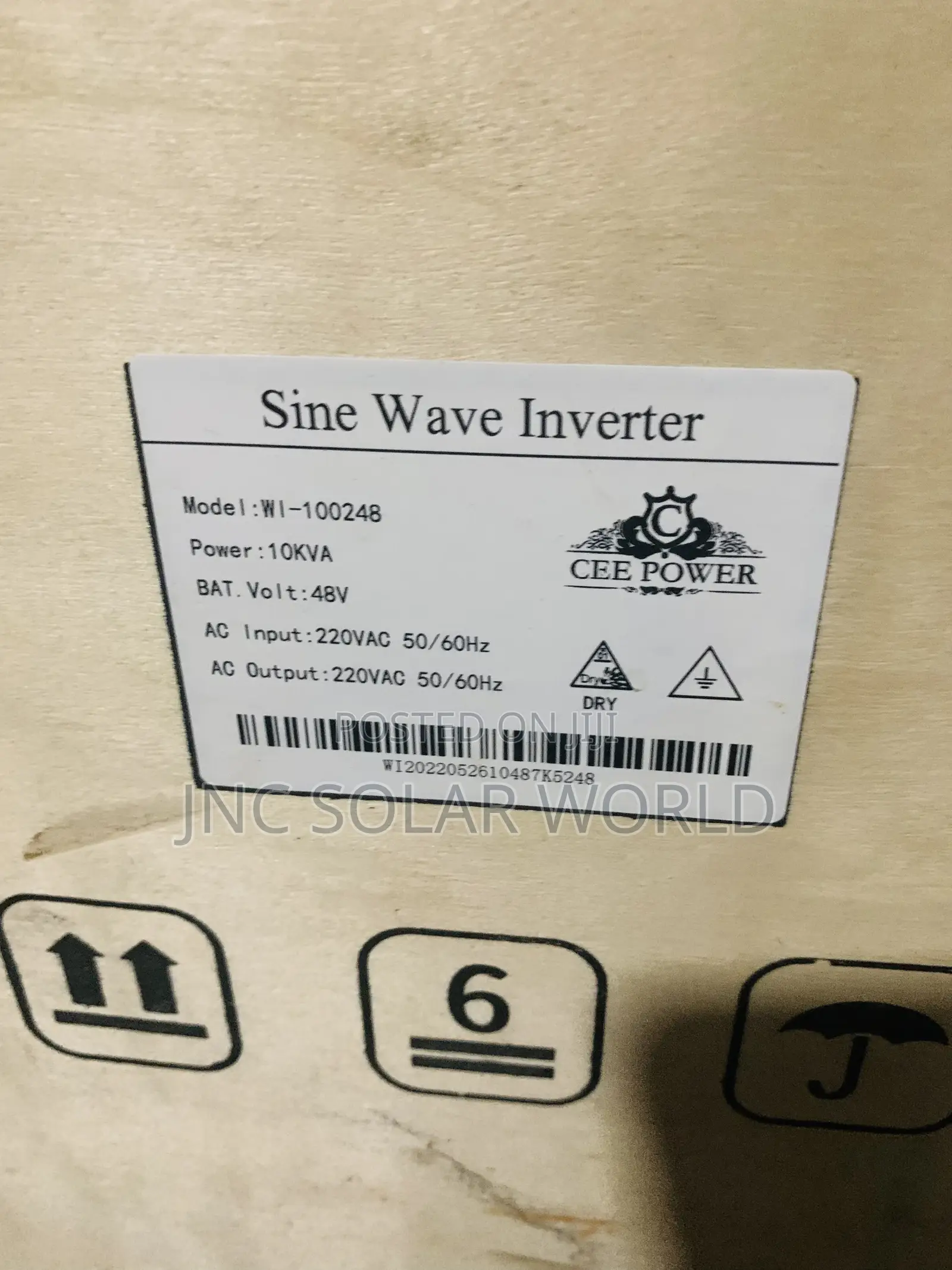 10kva/48v Cee Owner Inverter
