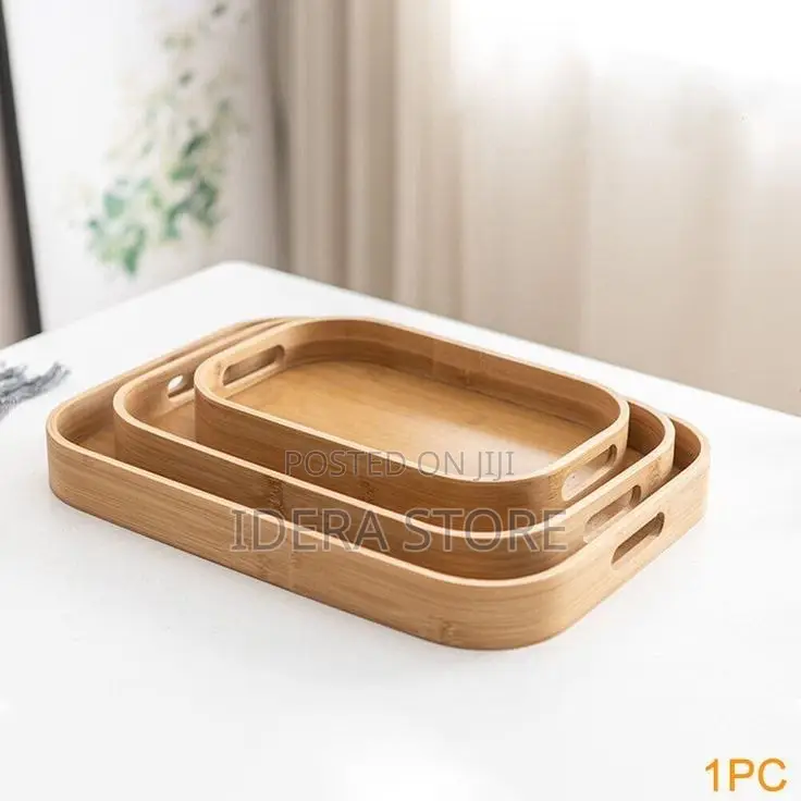 Wooden Serving Tray- Sets of 3