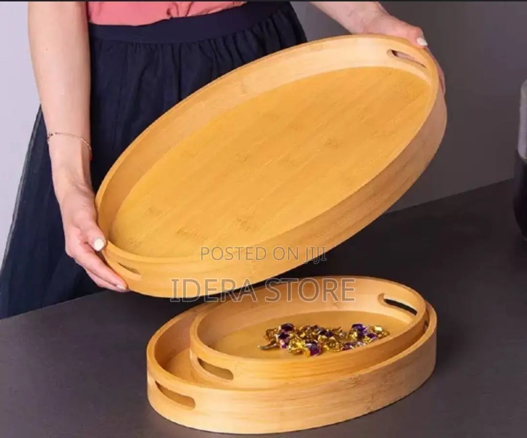 Wooden Serving Tray- Sets of 3