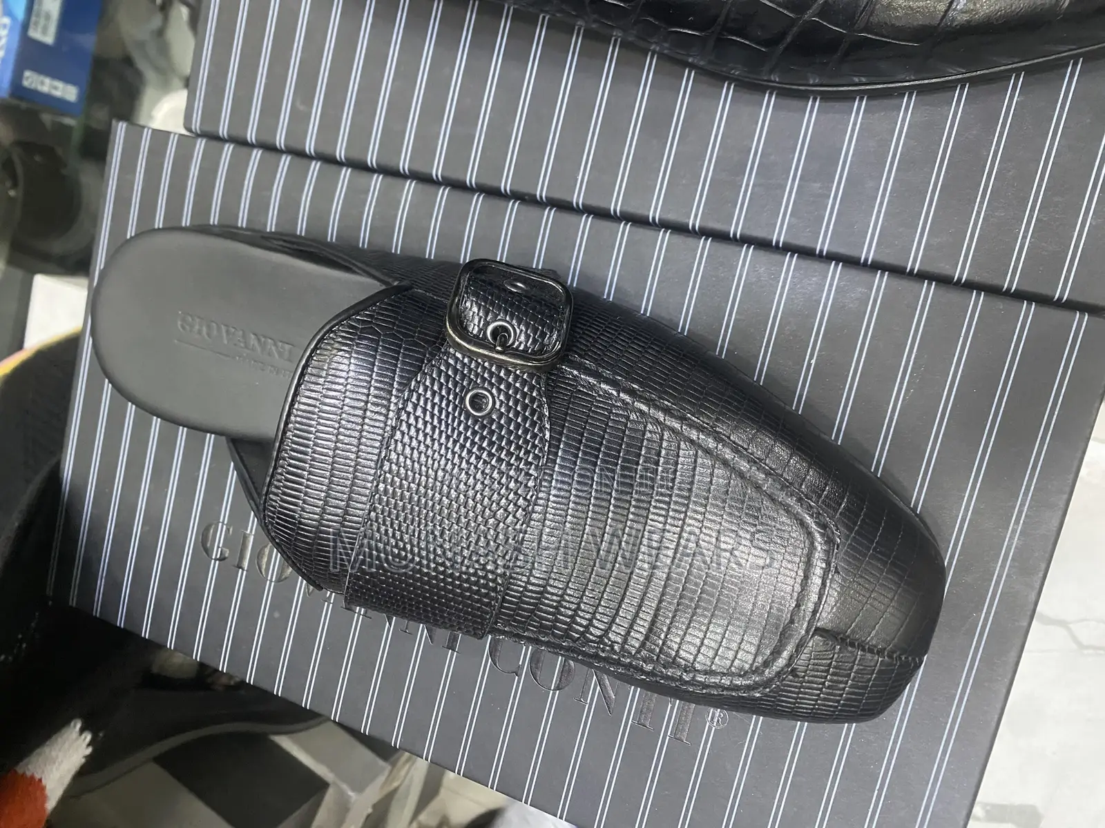 Original Italian Conti Leather Half Shoe